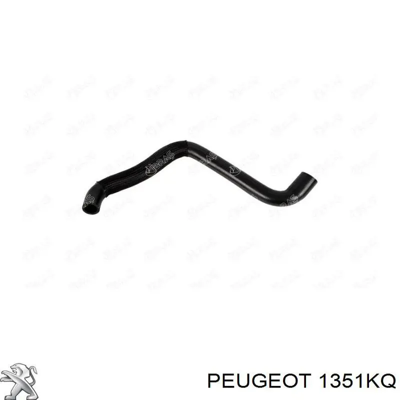 Шланг радиатора, нижний Peugeot/Citroen 1351KQ цена, от 7.28 USD