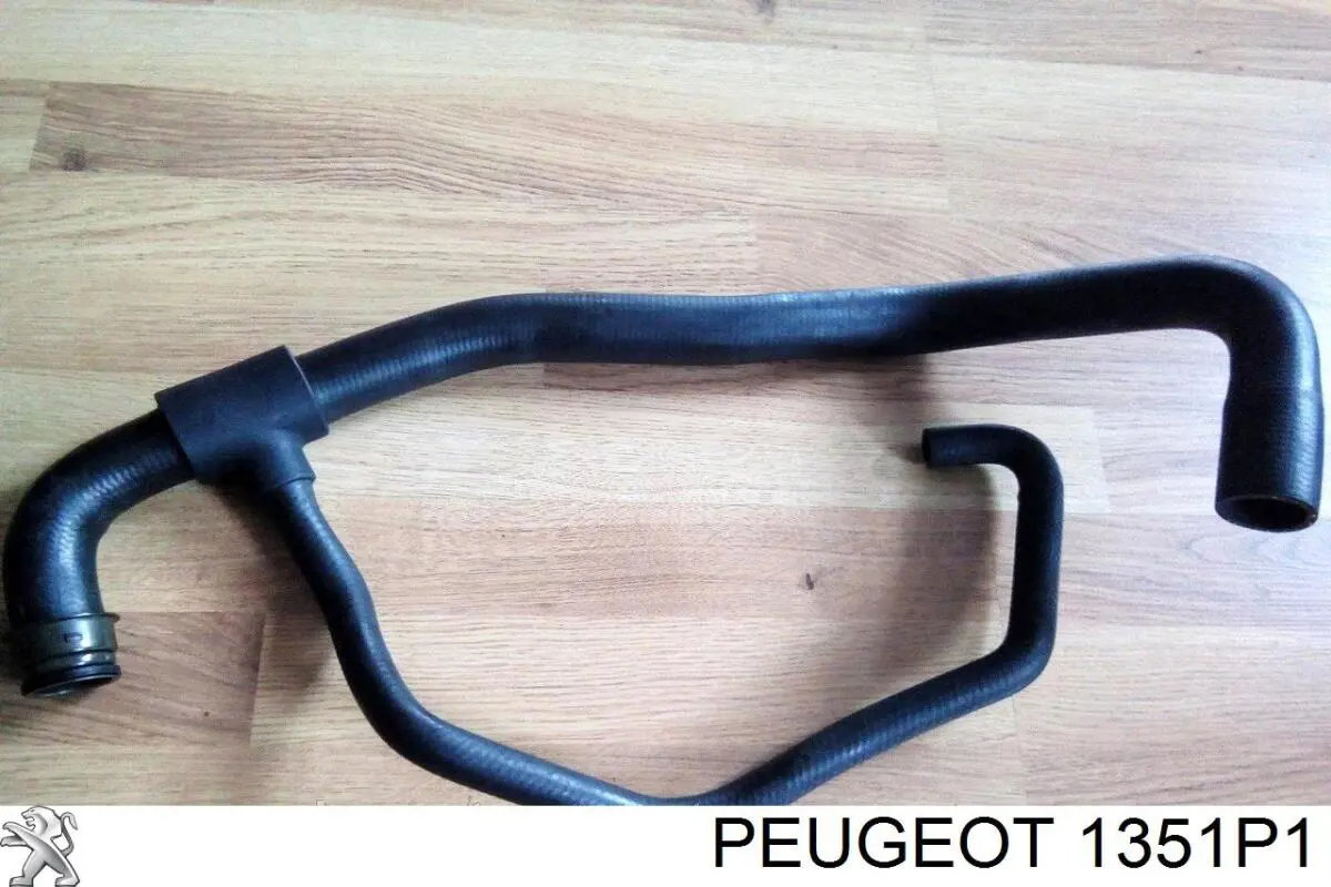1351P1 Peugeot/Citroen шланг (патрубок радиатора охлаждения нижний)