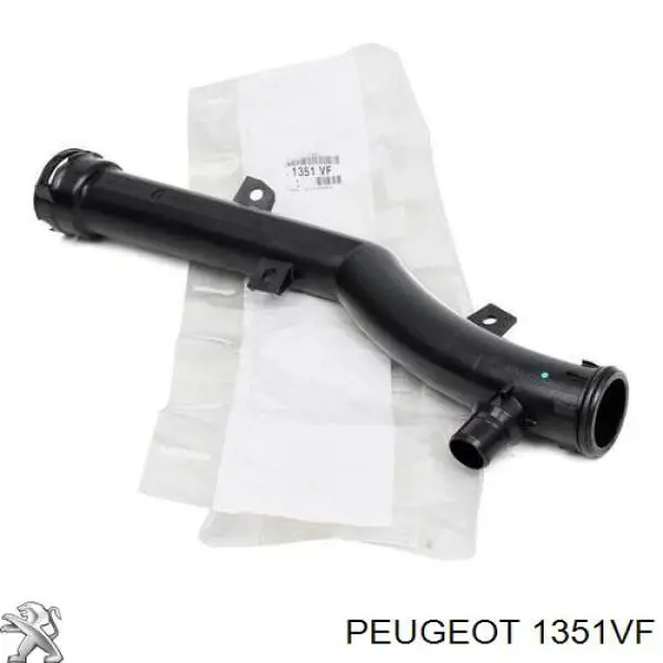 Шланг (патрубок) термостата Peugeot/Citroen 1351VF