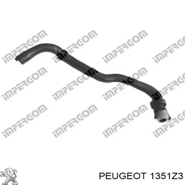 Шланг радиатора, нижний Peugeot/Citroen 1351Z3 цена, от 29.73 USD