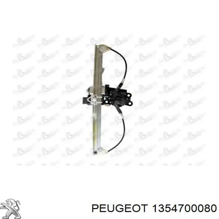 Механизм стеклоподъемника двери передней правой 1354700080 Peugeot/Citroen