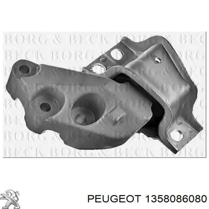 Правая подушка двигателя 1358086080 Peugeot/Citroen