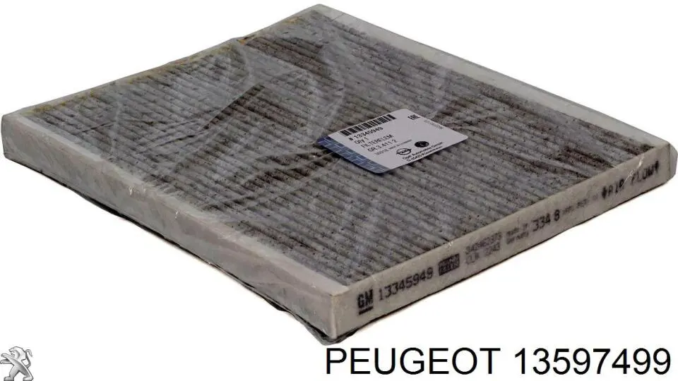 Кнопка привода замка багажника 13597499 Peugeot/Citroen