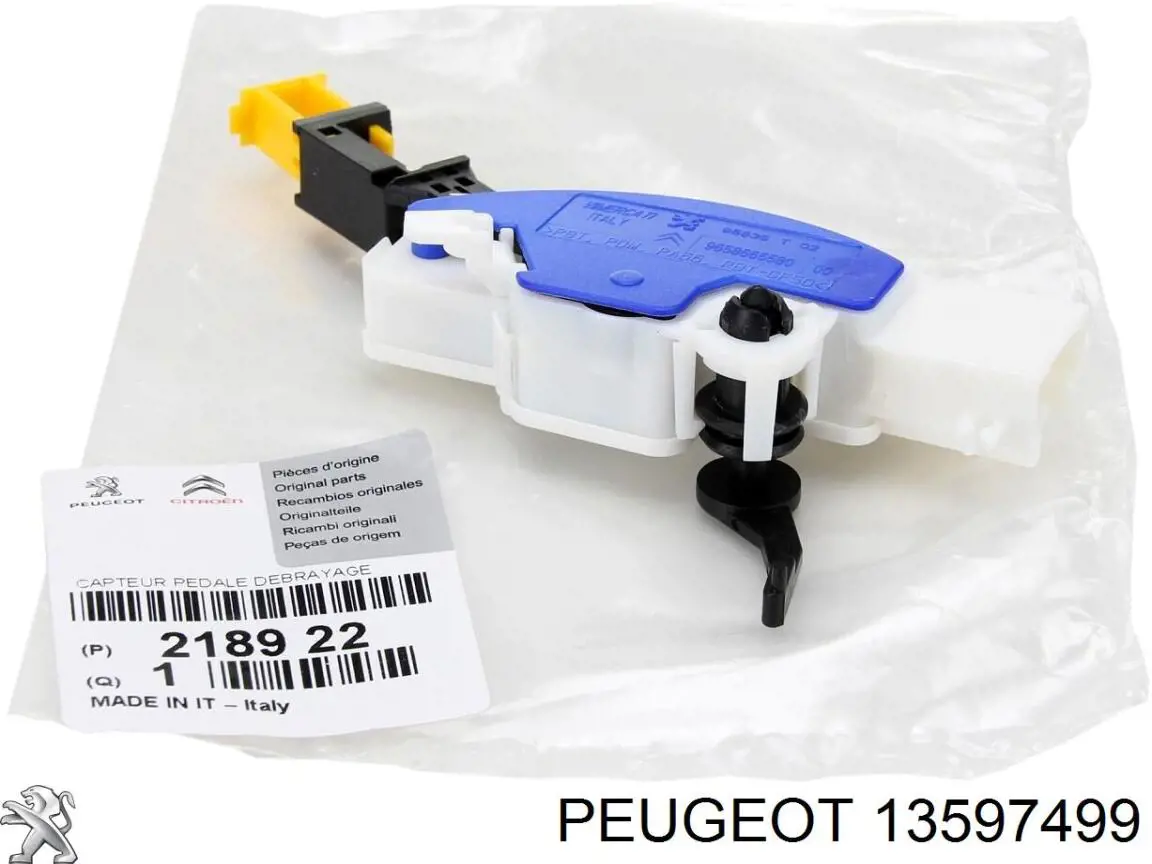 Кнопка привода замка третей/пятой двери Peugeot/Citroen 13597499 цена, от 30.73 USD