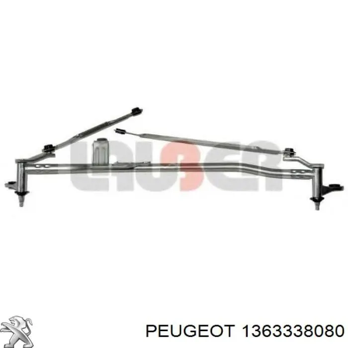 1363338080 Peugeot/Citroen трапеция стеклоочистителя
