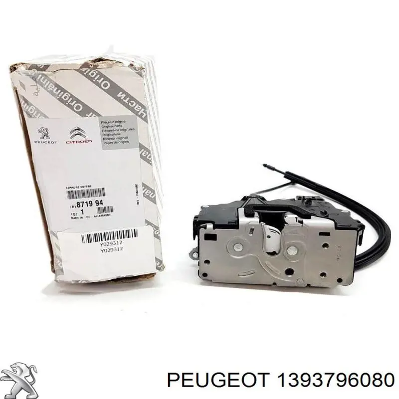 Купить 1393796080 Peugeot/Citroen Замок двери задней правой распашной