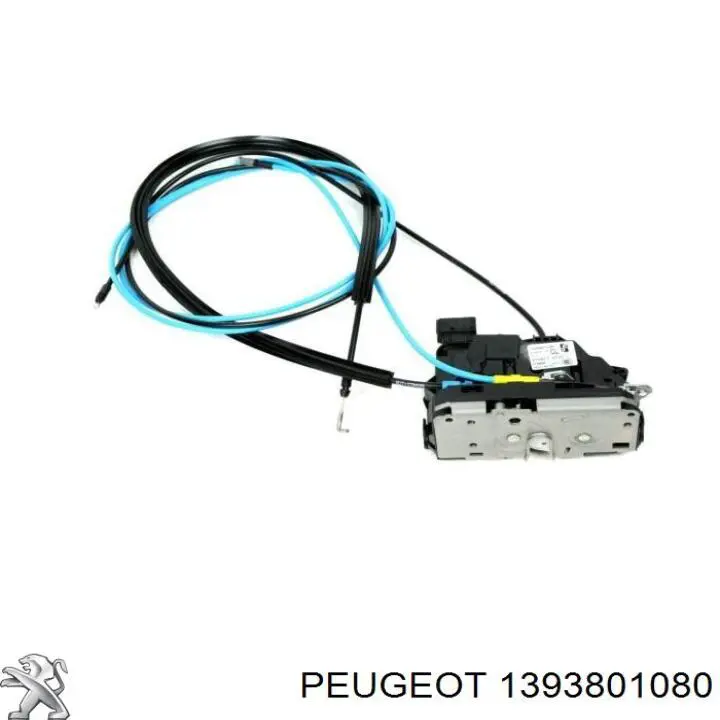 1393801080 Peugeot/Citroen fecho da porta lateral deslizante direita