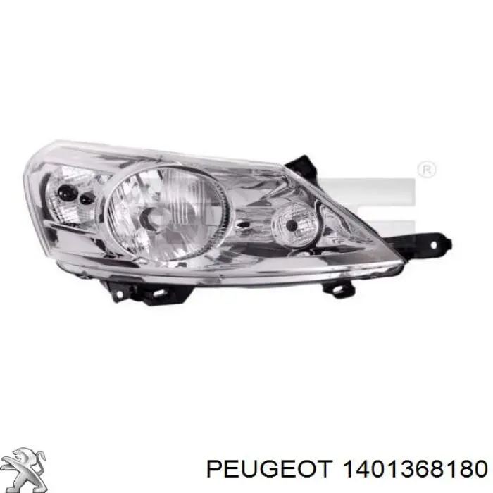1401368180 Peugeot/Citroen фара левая
