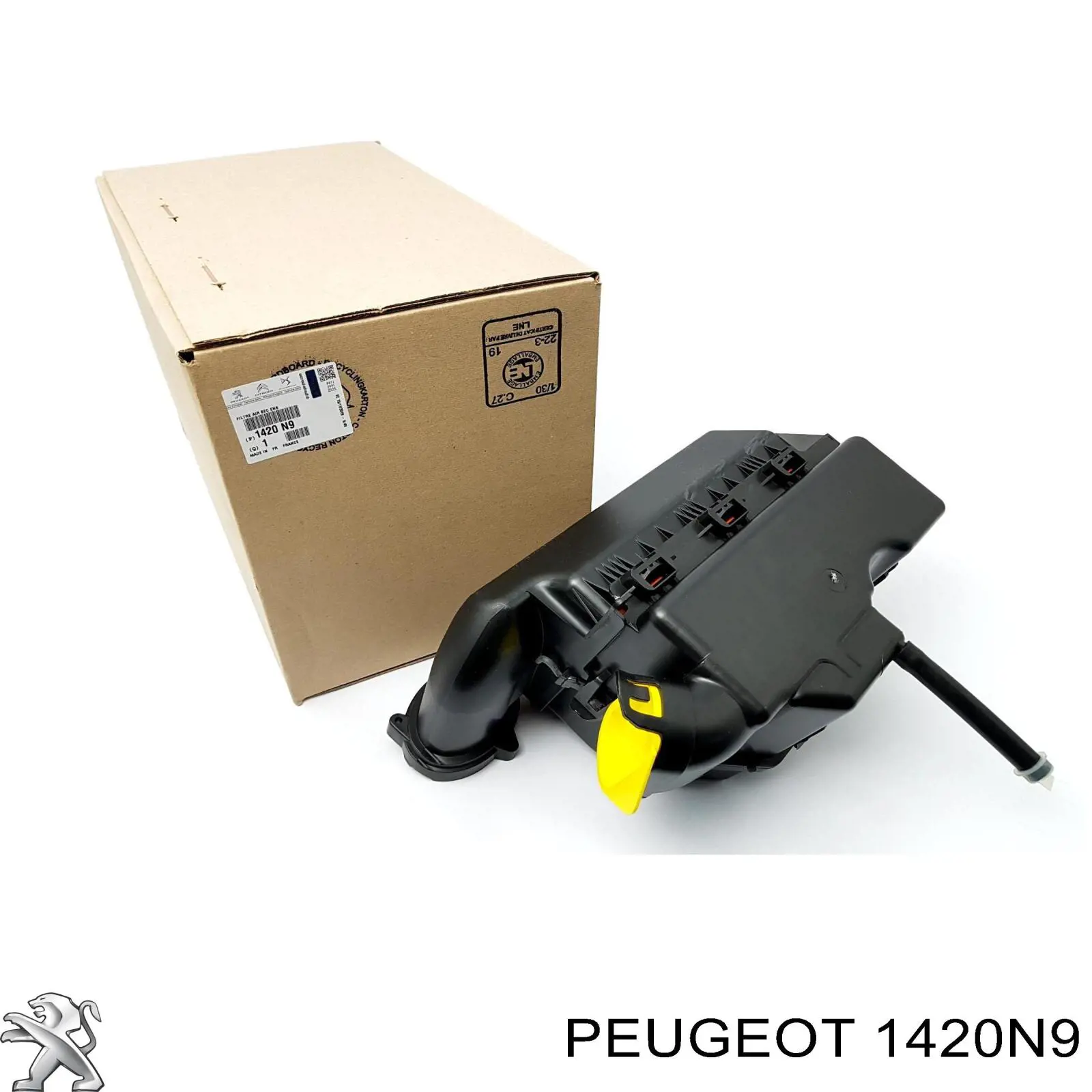 Корпус воздушного фильтра в сборе Peugeot/Citroen 1420N9 цена, от 51.39 USD