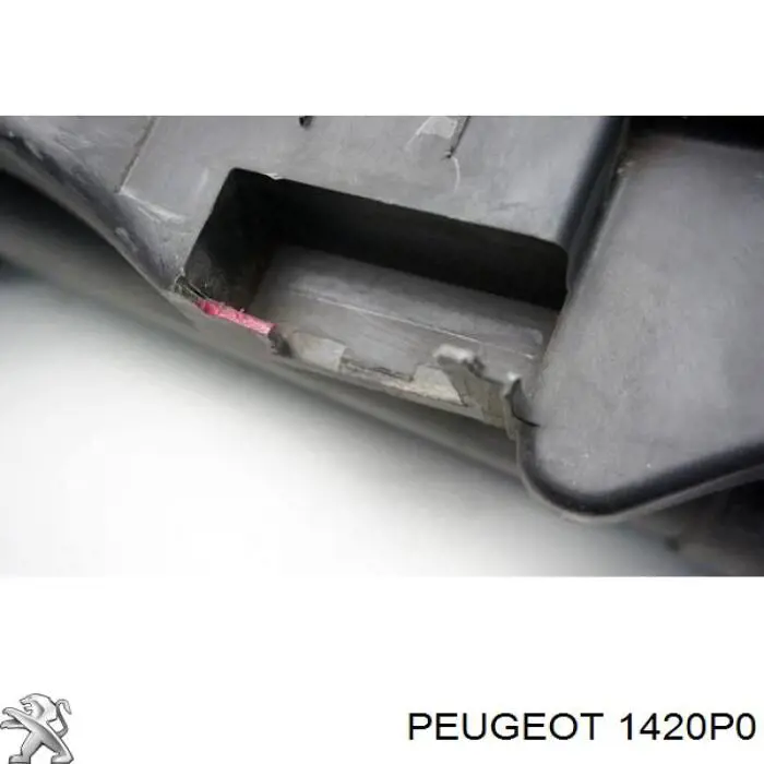 Корпус воздушного фильтра на Peugeot 206 2D