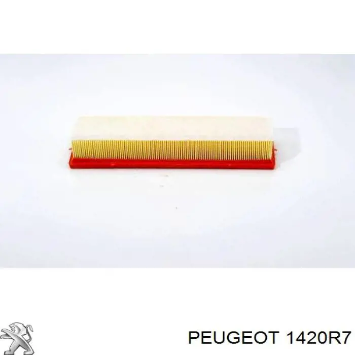 Casco de filtro de aire 1420R7 Peugeot/Citroen