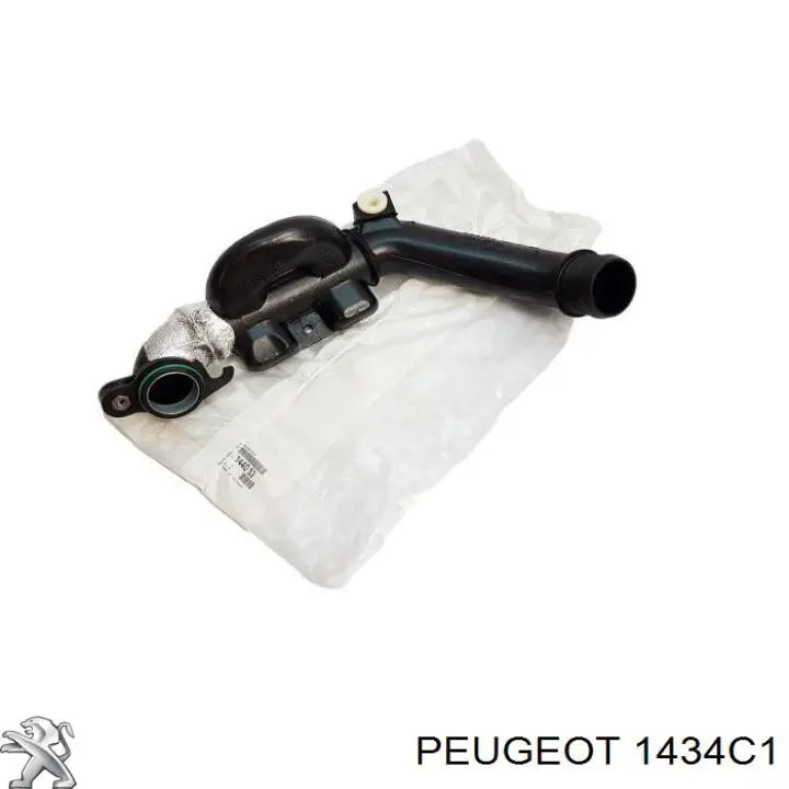 Впускной патрубок воздушного фильтра 1434C1 Peugeot/Citroen