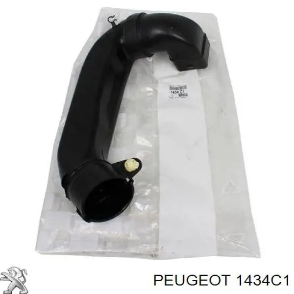 Tubo flexible de aspiración, entrada del filtro de aire 1434C1 Peugeot/Citroen