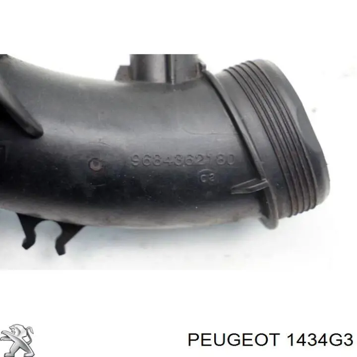 Купить 1434G3 Peugeot/Citroen Патрубок воздушный, вход в турбину (наддув)