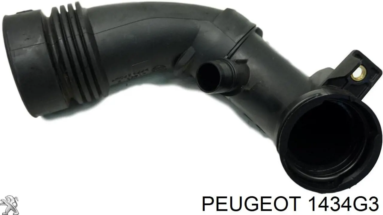 Патрубок воздушный, вход в турбину (наддув) Peugeot/Citroen 1434G3 цена, от 42.13 USD