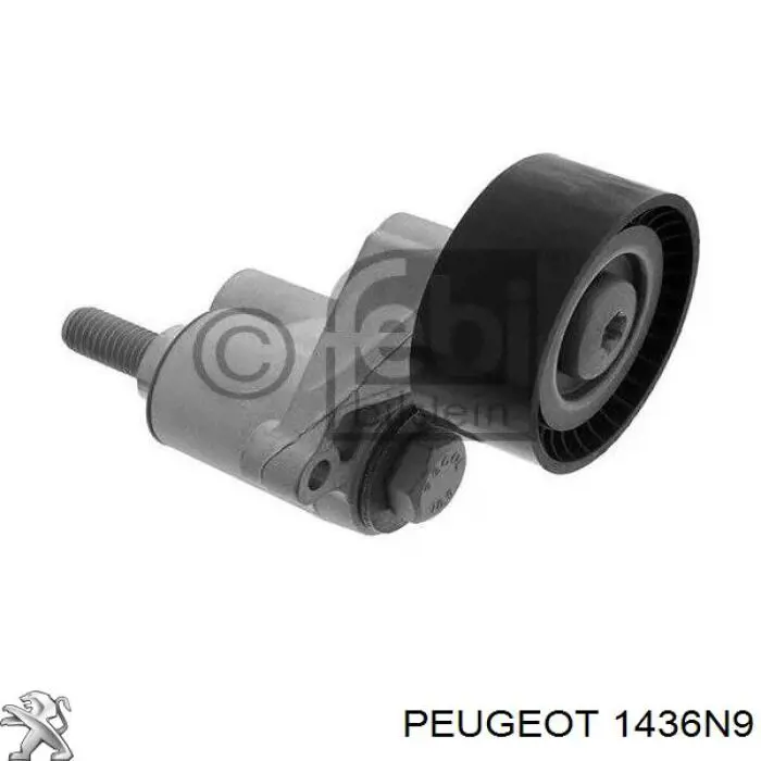 Купить 1436N9 Peugeot/Citroen Кронштейн воздушного фильтра