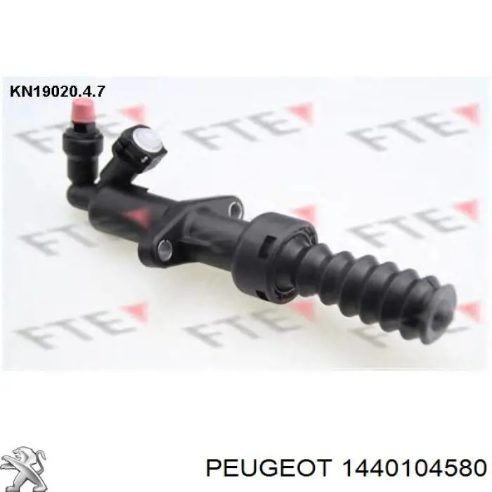 Рабочий цилиндр сцепления 1440104580 Peugeot/Citroen
