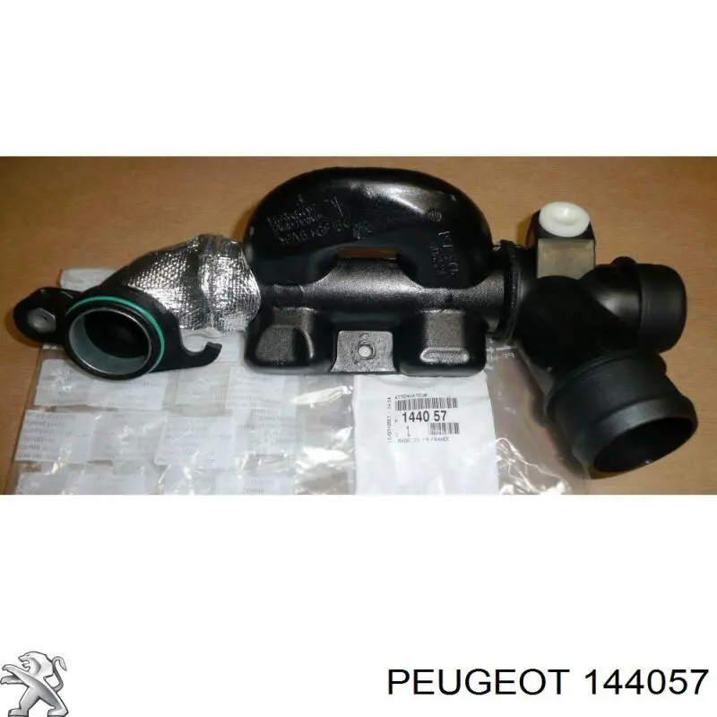 Resonador, filtro de aire 144057 Peugeot/Citroen