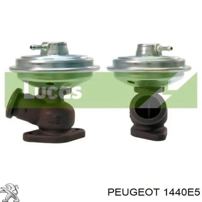 Корпус воздушного фильтра, верхняя часть 1440E5 Peugeot/Citroen