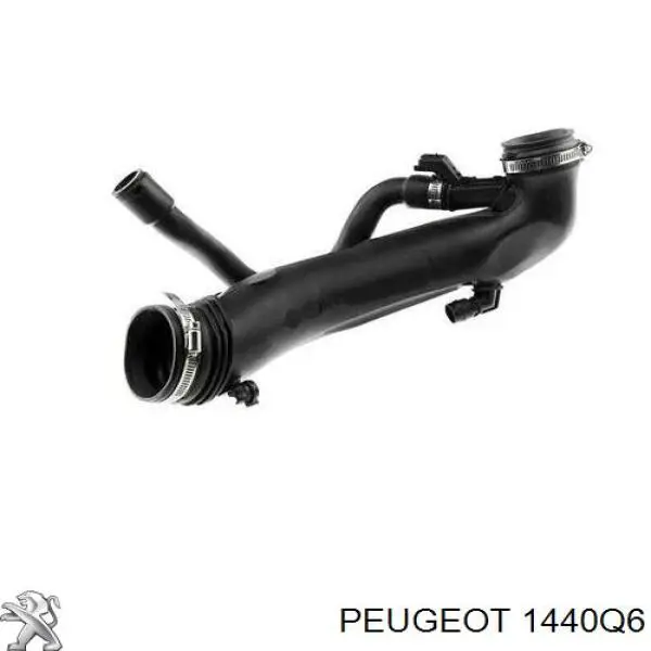 1440Q6 Peugeot/Citroen патрубок воздушный, вход в турбину (наддув)