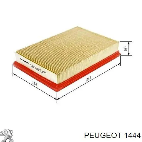 Воздушный фильтр 1444 Peugeot/Citroen