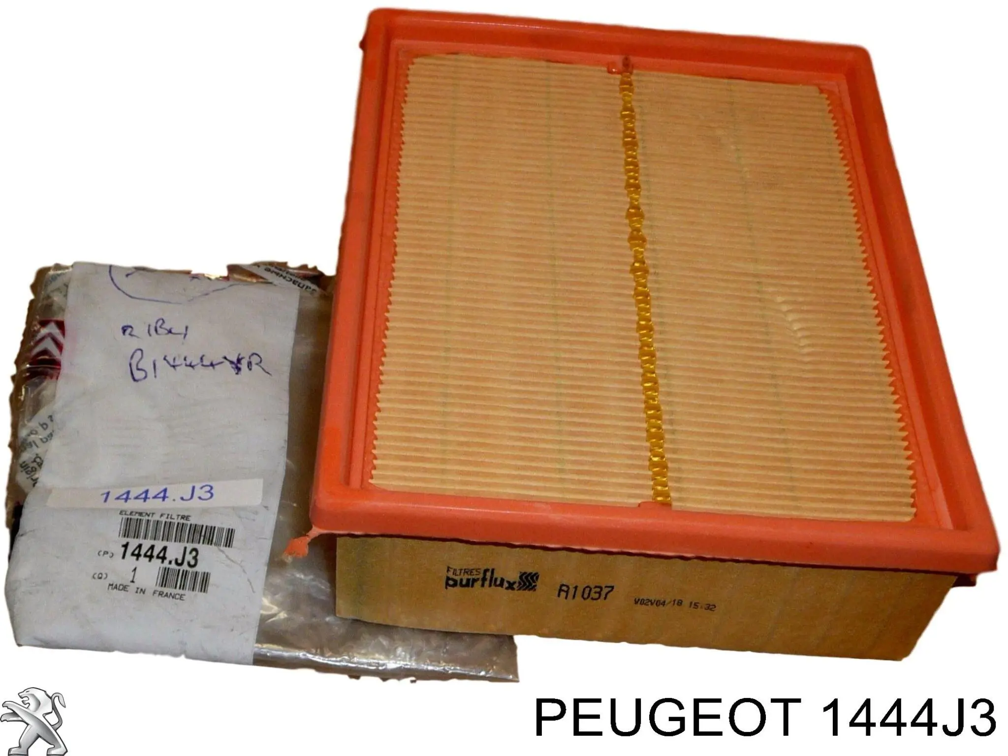1444J3 Peugeot/Citroen воздушный фильтр
