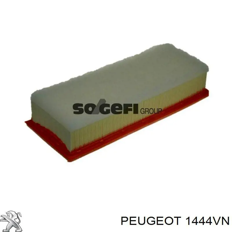 Элемент воздушного фильтра Peugeot/Citroen 1444VN цена, от 11.56 USD