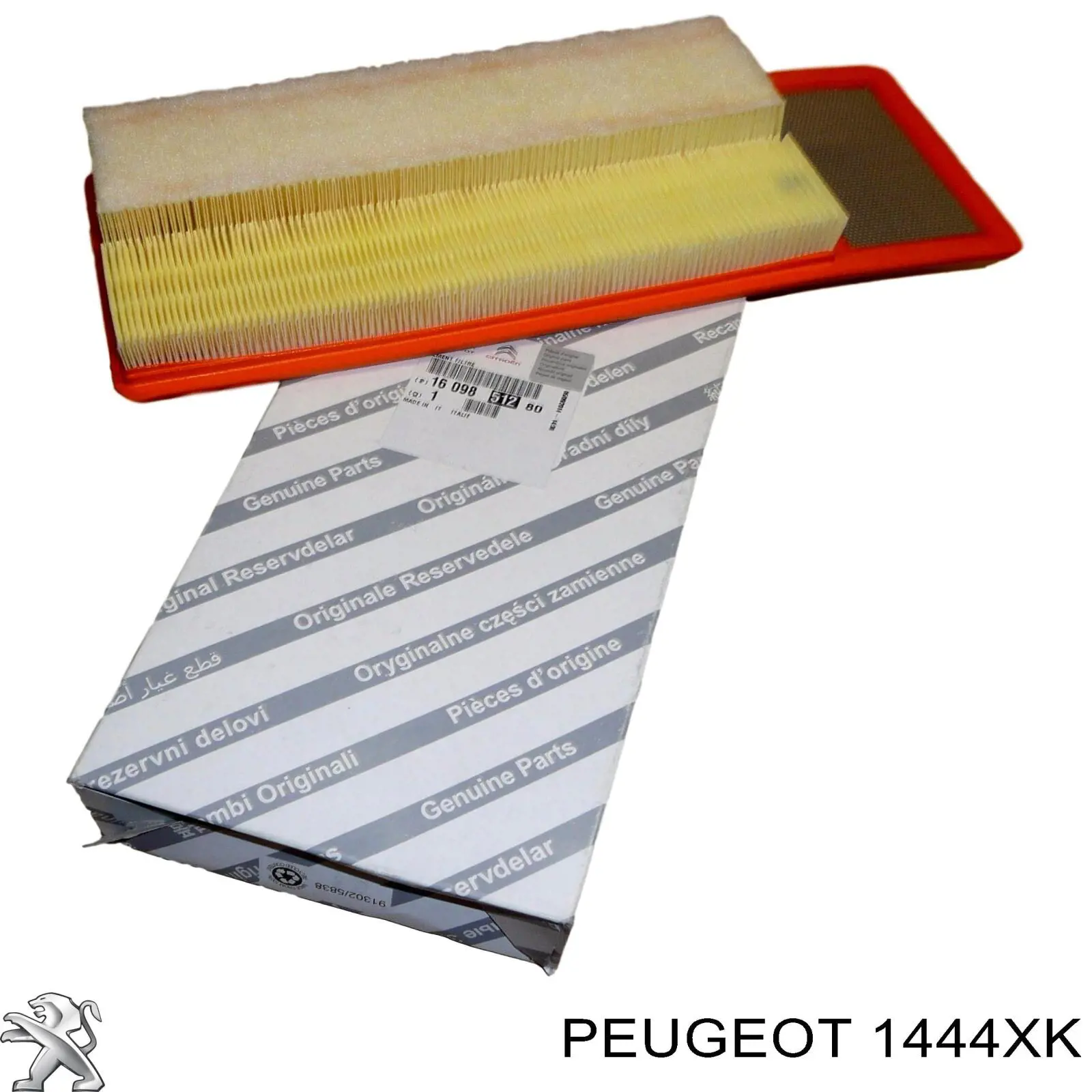 1444XK Peugeot/Citroen воздушный фильтр