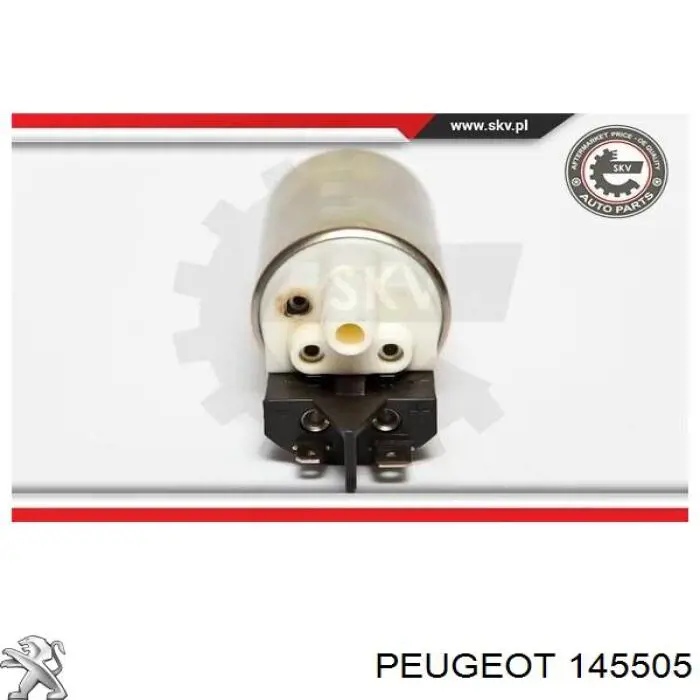 Módulo alimentación de combustible 145505 Peugeot/Citroen