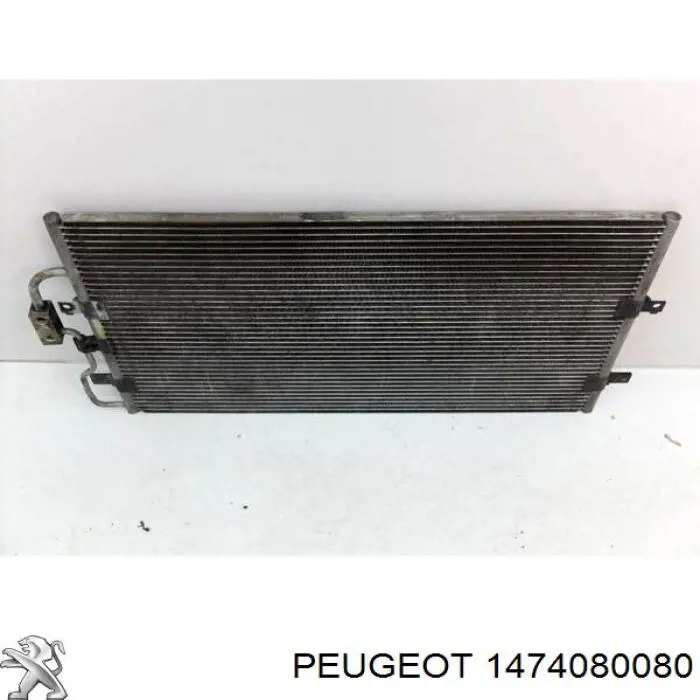 1474080080 Peugeot/Citroen радиатор кондиционера