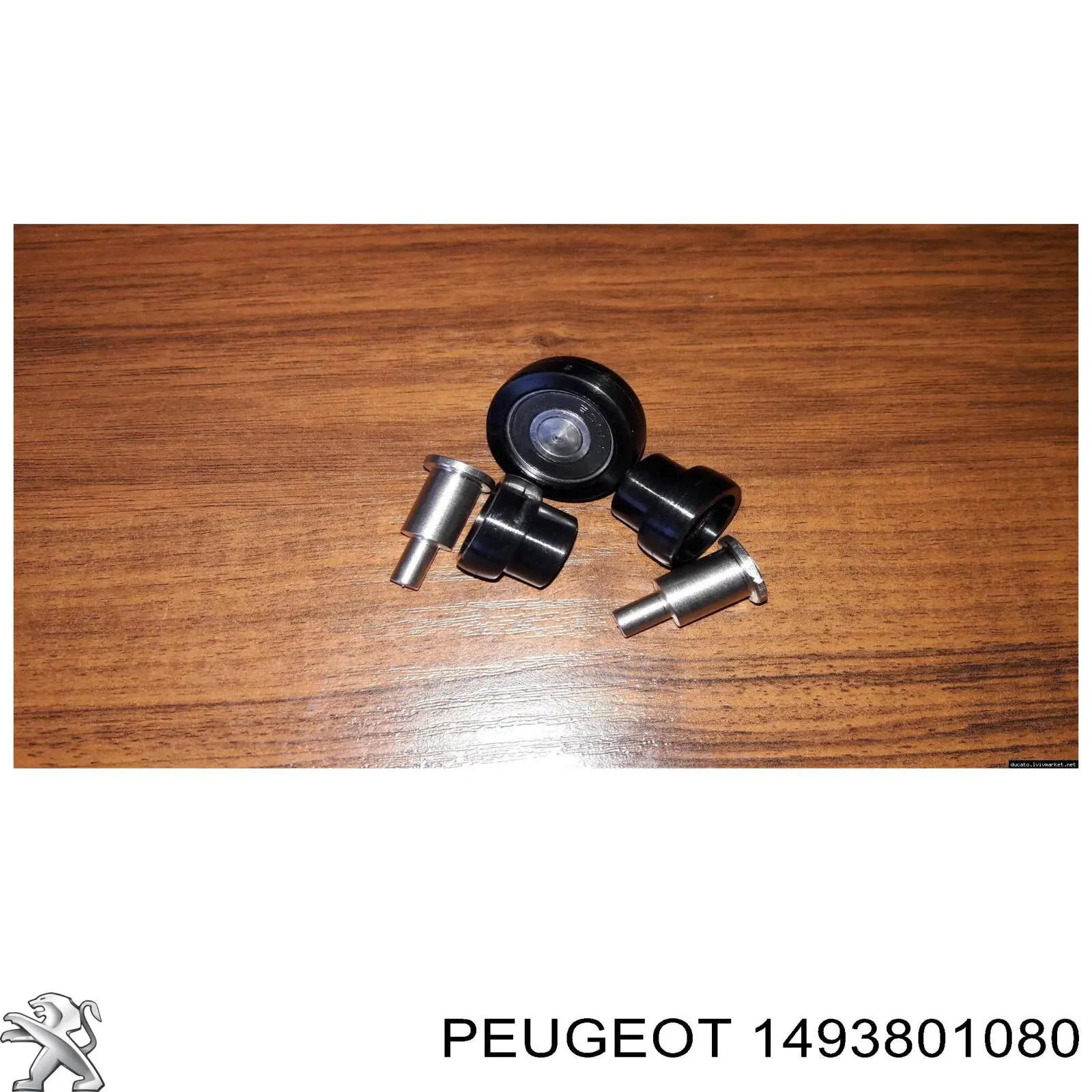 1493801080 Peugeot/Citroen rolo direito inferior da porta lateral (deslizante)