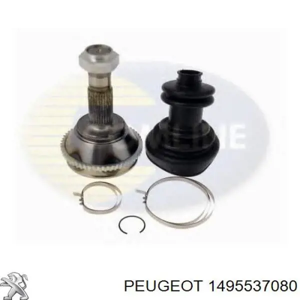 Полуось (привод) передняя левая 1495537080 Peugeot/Citroen