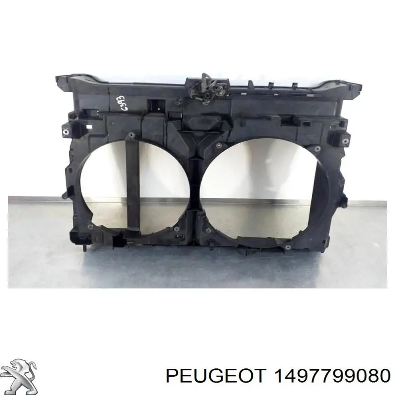 1497799080 Peugeot/Citroen диффузор радиатора охлаждения