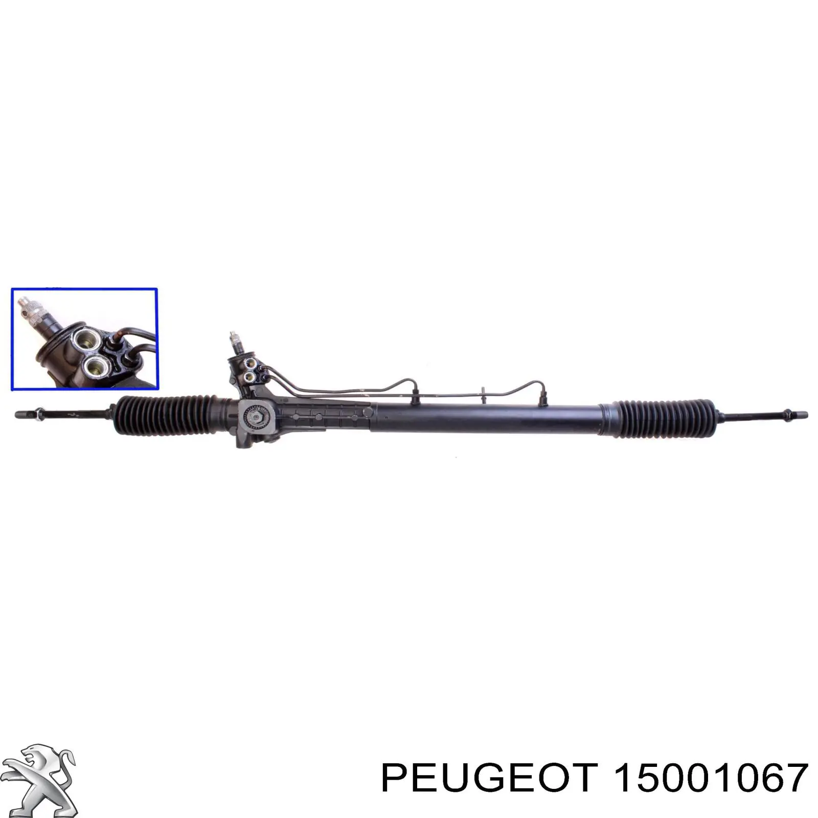 Рулевая рейка 15001067 Peugeot/Citroen