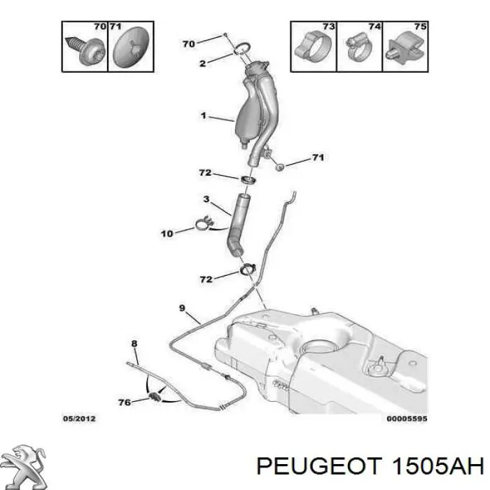 1505AH Peugeot/Citroen 
