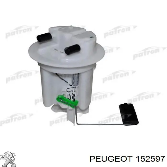 Módulo alimentación de combustible 152597 Peugeot/Citroen