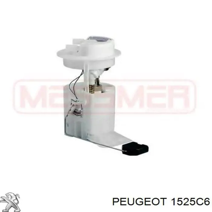 Módulo alimentación de combustible 1525C6 Peugeot/Citroen