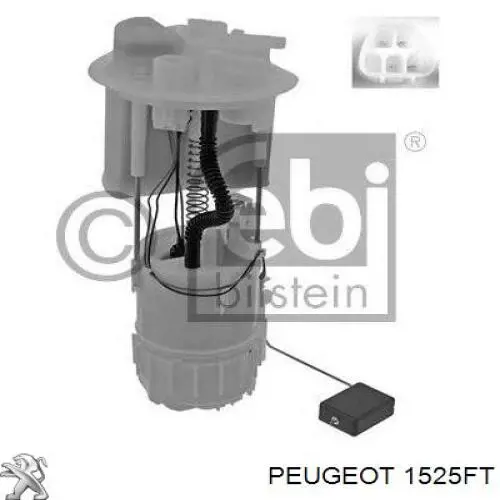 Módulo alimentación de combustible 1525FT Peugeot/Citroen