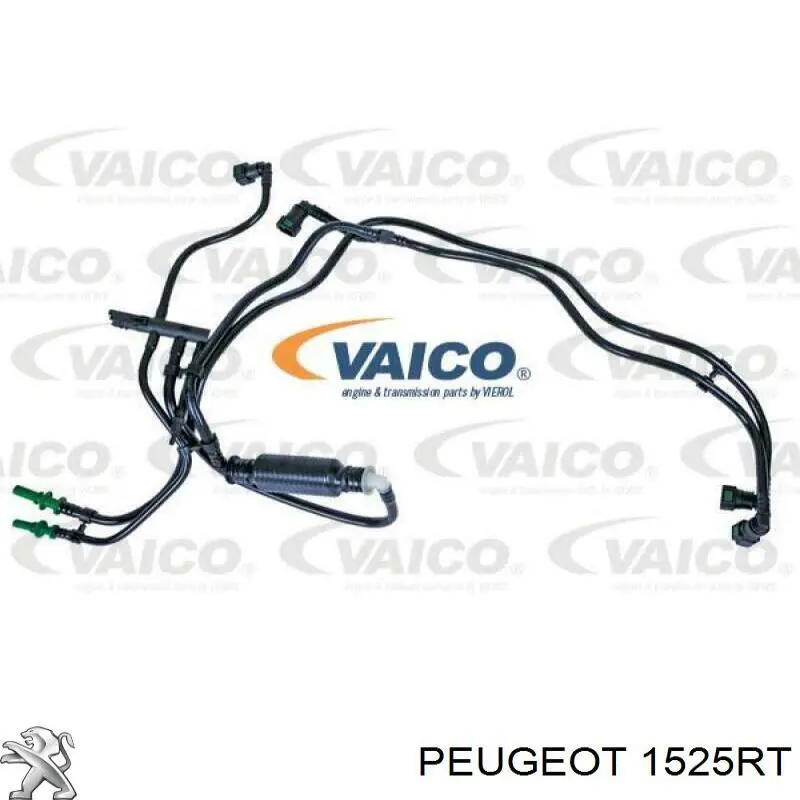 Трубка топливная, обратная от форсунок Peugeot/Citroen 1525RT цена, от 16.35 USD