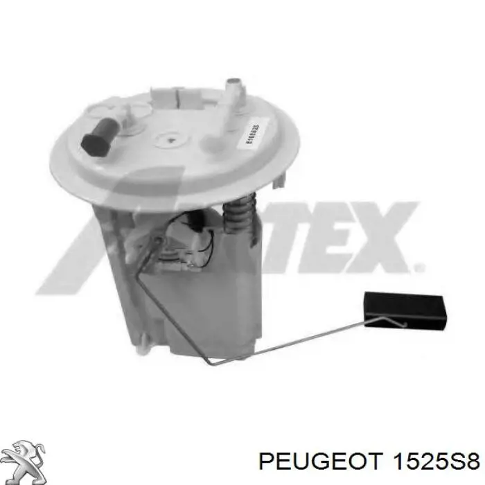 1525S8 Peugeot/Citroen датчик уровня топлива в баке
