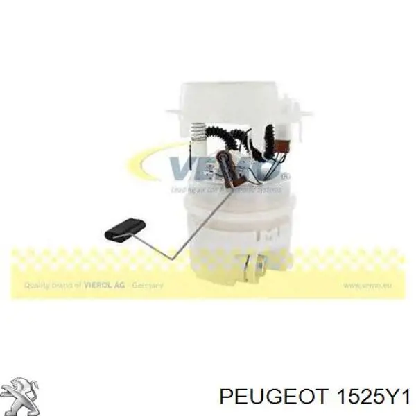 1525Y1 Peugeot/Citroen módulo de bomba de combustível com sensor do nível de combustível