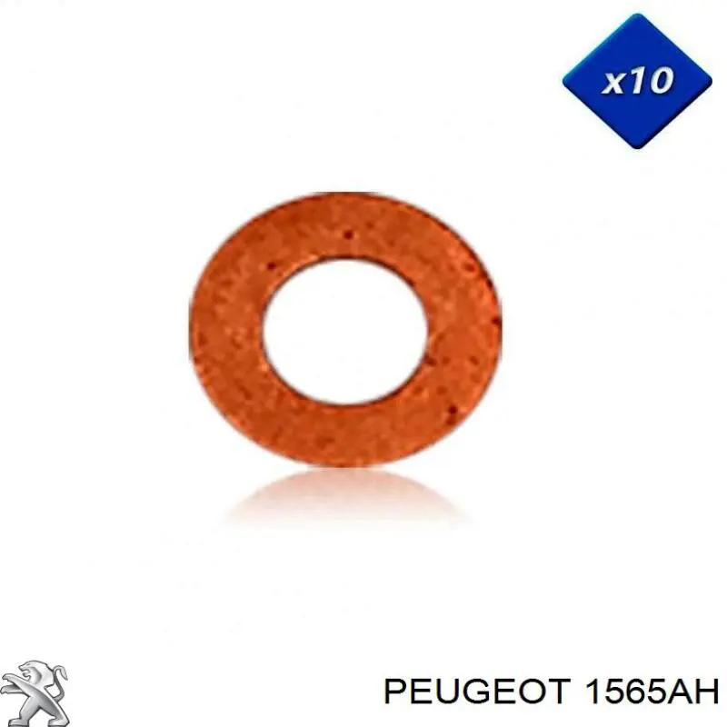 1565AH Peugeot/Citroen Кольцо форсунки инжектора посадочное