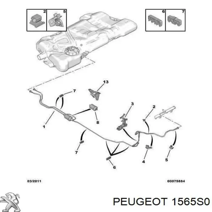 1565S0 Peugeot/Citroen 