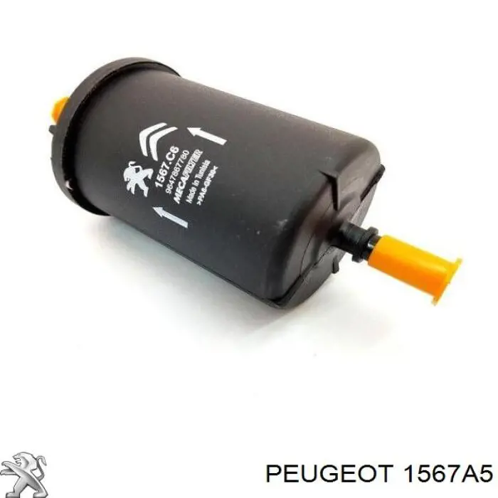 Фильтр тонкой очистки топлива Peugeot/Citroen 1567A5 цена, от 5.58 USD