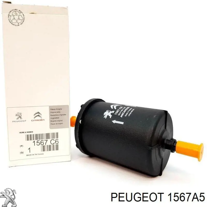 1567A5 Peugeot/Citroen топливный фильтр