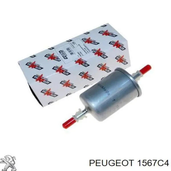 1567C4 Peugeot/Citroen топливный фильтр