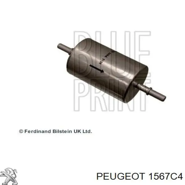 Filtro combustible 1567C4 Peugeot/Citroen