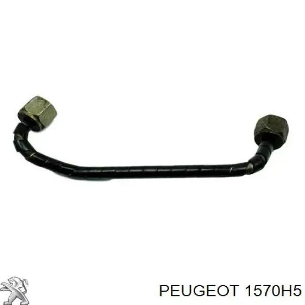 Трубка топливная, от ТНВД к топливной рейке Peugeot/Citroen 1570H5 цена, от 16.47 USD