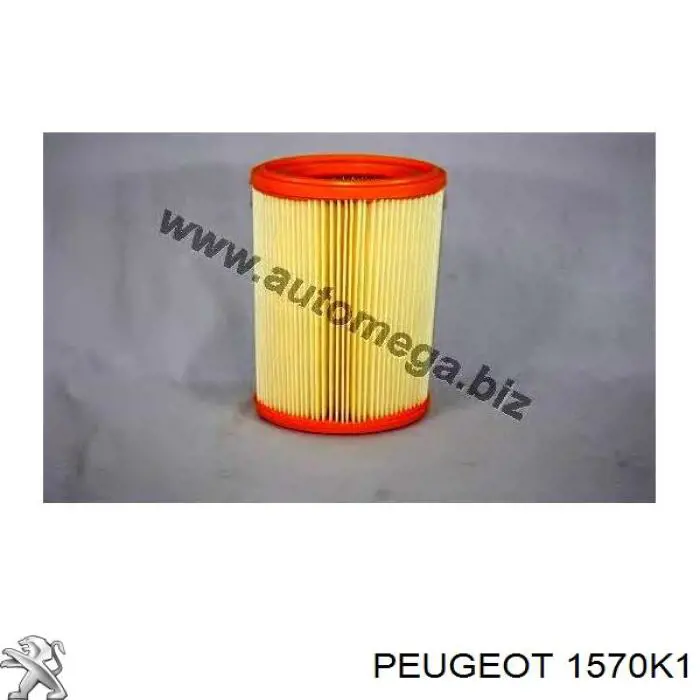 Sensor de presión de combustible 1570K1 Peugeot/Citroen