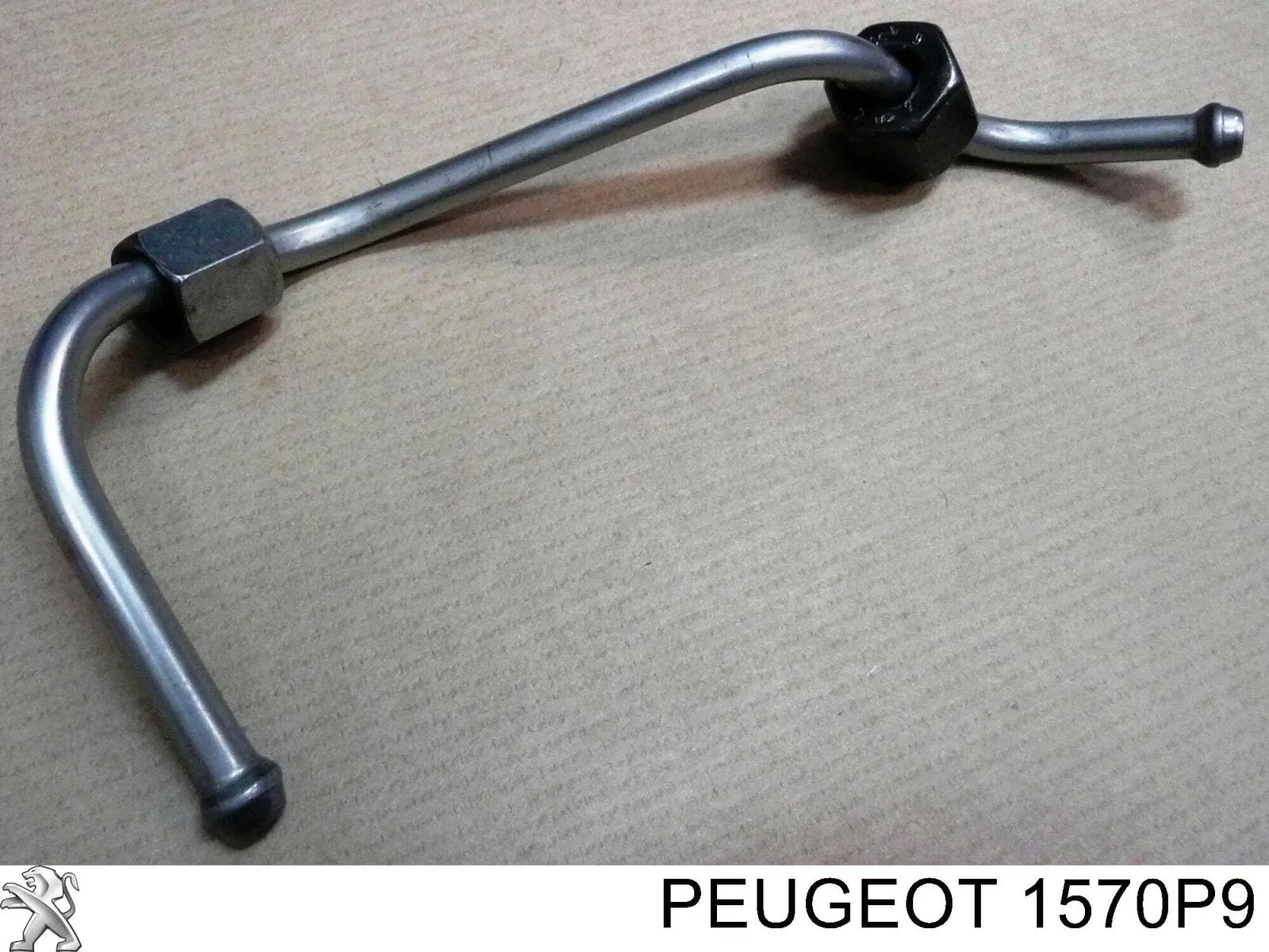 Трубка топливная форсунки 1-го цилиндра Peugeot/Citroen 1570P9 цена, от 12.39 USD